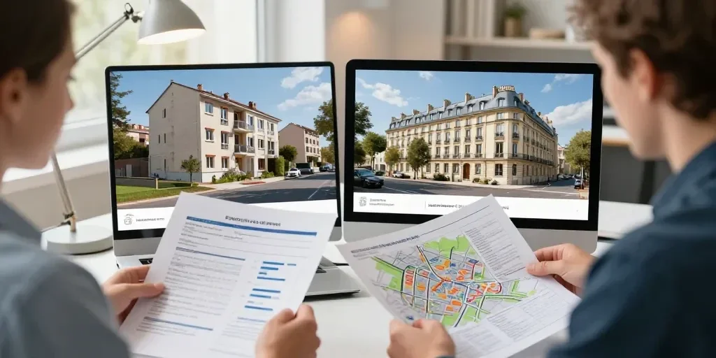 Quartiers à fort rendement versus quartiers à statut de prestige